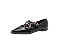 Tamaris Bailarina Strap 1-22160-45 - Bailarinas para Mujer, Color Negro, Talla 38 EU, Negro, 38 EU
