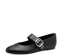 Tamaris Bailarina Strap 1-22169-45 - Bailarinas para Mujer, Color Negro, Talla 37 EU, Negro, 37 EU