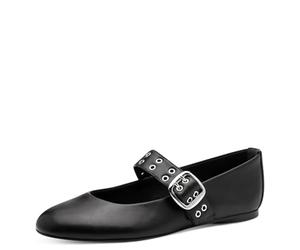 Tamaris Bailarina Vegana para Mujer, Negro, 40 EU
