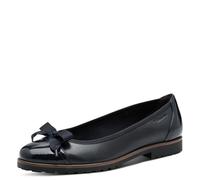 Tamaris Bailarinas clásicas para Mujer, Planas, Plantilla táctil, Azul Marino., 39 EU
