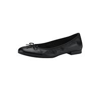 Tamaris Bailarinas clásicas para Mujer, Planas, Plantilla táctil, Negro, 37 EU