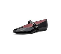 Tamaris Damen Ballerina Strap 1-22115-46, Zapatos Tipo Ballet Mujer, Negro, 37 EU