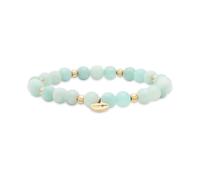 Tamaris Berads Bracelet - Pulsera con bolas de metal, acero inoxidable, color verde