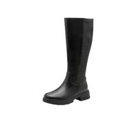 Tamaris Botas altas planas para mujer, color negro, talla 42 EU, Negro, 42 EU