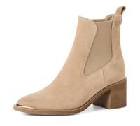 Tamaris Botas Chelsea para mujer 1-25301-45, beige, 38 EU