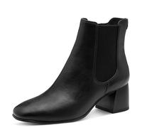 Tamaris Botas Chelsea para mujer 1-25327-45, color negro mate, talla 42 EU, Negro mate, 42 EU