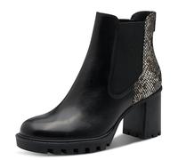 Tamaris Botas Chelsea para mujer 1-25371-45, Black Comb, talla 36 EU, Peine Negro, 36 EU