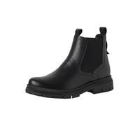 Tamaris Botas Chelsea para mujer 1-25407-45, piel negra, talla 36 EU, piel negra, 36 EU