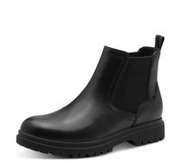 Tamaris Botas Chelsea para mujer 1-25440-45, piel negra, talla 36 EU, piel negra, 36 EU