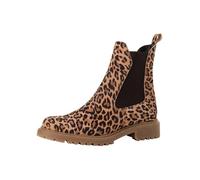 Tamaris Botas Chelsea para mujer, leopardo, 41 EU 1-25427-41