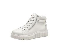 Tamaris Botas cómodas con Cordones Forradas con Duo-Tex y Agarre Extra, Moda Mujer, White, 39 EU
