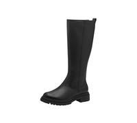 Tamaris Botas de Caña Larga para Mujer, Cómodas, Negro, 38 EU