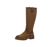 Tamaris Botas de Caña Larga para Mujer, Tacón Cuadrado, Cómodas, Camello, 38 EU
