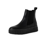 Tamaris Botas de cuero para mujer, piel negra, 41 EU