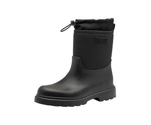 Tamaris Botas de goma para mujer 1-25415-45, color negro, talla 38 EU, Negro, 38 EU