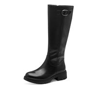 Tamaris Botas de moda para mujer Comfort Long Boot Flat 8-85601-43, Negro, 41 EU Ancho