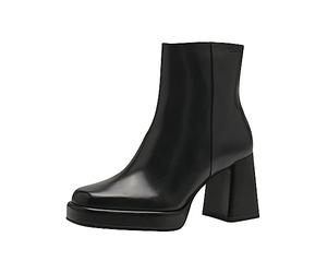 Tamaris Botas de mujer Tacón Cuero Tacón bloque, Negro, 39 EU