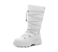Tamaris WL Long Boot 1-26615-45 - Botas de nieve para mujer, color blanco, talla 37 EU, Blanco, 37 EU