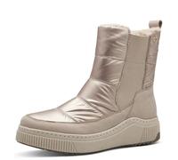 Tamaris Botas de Nieve Comfort para Mujer con Suela cálida y Tex, Moda, Beige, 38 EU