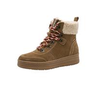 Tamaris Botas de nieve Comfort WL Lace Boot Duo-tex para mujer, capuchino, talla 42 EU, cappuccino, 42 EU