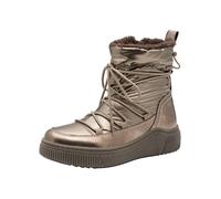 Tamaris Botas de Nieve Comfort WL Lace Boot Duo-Tex para Mujer, Color Bronce, Talla 38 EU, marrón, 38 EU