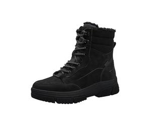 Tamaris Botas de nieve Comfort WL Lace Boot Duo-tex para mujer, color negro, talla 37 EU, Negro, 37 EU