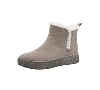 Tamaris Botas de nieve para mujer Comfort WL Boot Duo-tex, LT Grey, talla 36 EU, Color gris., 36 EU