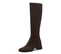 Tamaris Damen Long Boot Heel 1-25520-45, Botas a la Altura de Rodilla Mujer, Moca, 40 EU