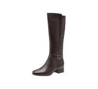Tamaris Botas largas para mujer, con tacón alto, color espresso, talla 42 EU, espresso, 42 EU
