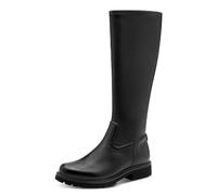 Tamaris Botas largas planas para mujer 1-25613-45, color negro, talla 37 EU, Negro, 37 EU