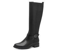 Tamaris Botas 25618-43 de caña larga para mujer, cómodas, negro 38