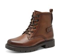 Tamaris Botas planas de media longitud para mujer, color coñac, talla 38 EU, coñac, 38 EU
