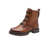 TAMARIS Botas planas de media longitud para mujer, color coñac, talla 40 EU, coñac, 40 EU