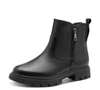 Tamaris Botas Planas de Media Longitud para Mujer, Color Negro, Talla 38 EU, Negro, 38 EU