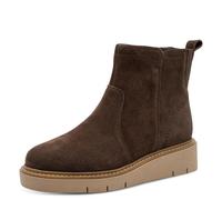Tamaris Botas Planas de Media Longitud para Mujer, de Ante Moca, Talla 39 EU, Mocca Suede, 39 EU