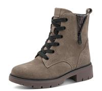 Tamaris Botas Planas de Media Longitud para Mujer, de Ante Pepper, Talla 41 EU, Pepper Suede, 41 EU