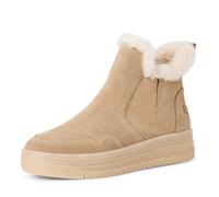 Tamaris Botas planas para mujer, beige, 38 EU
