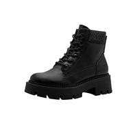 Tamaris Botas planas para mujer, Black Glam, 39 EU