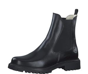 Tamaris Botas planas para mujer, Negro, 36 EU