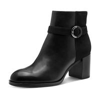 Tamaris Botas planas para mujer, Negro, 39 EU