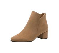 Tamaris Botín para mujer con tacón 1-25354-43, color beige, talla 40 EU, beige, 40 EU