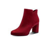 Tamaris Damen Boot Heel 1-25362-45, Botas Cortas al Tobillo Mujer, Rojo, 39 EU