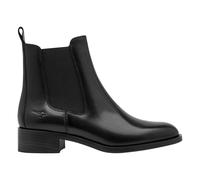 TAMARIS Botines chelsea de piel. Color Negro