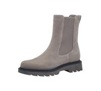 Tamaris Botines Chelsea para Mujer, Piel, Cómodos, Gris, 36 EU