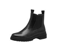 Tamaris Botines Chelsea para Mujer, Piel, Cómodos, Negro, 41 EU