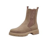 Tamaris Botines Chelsea Veganos para Mujer, Camello, 37 EU
