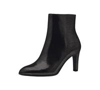 Tamaris Botines Con Tacón de Embudo para Mujer, Textiles, Peltre Estructura, Veganos, 38 EU