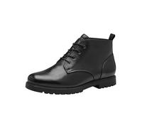 Tamaris Botines de Tacón para Mujer, Cómodos, Negro, Piel, 37 EU