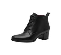 Tamaris Botines con cordones negro, Talla 38
