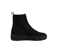 Tamaris Botines de Tacón para Mujer, Plantilla Extraíble, Negro, Piel, 37 EU